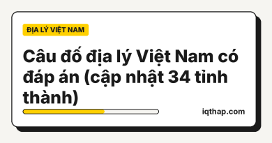 Câu đố địa lý Việt Nam có đáp án (cập nhật 34 tỉnh thành) Câu đố địa lý Việt Nam có đáp án (cập nhật 34 tỉnh thành)