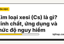 Kim loại xesi (Cs) là gì? Tính chất, ứng dụng và mức độ nguy hiểm